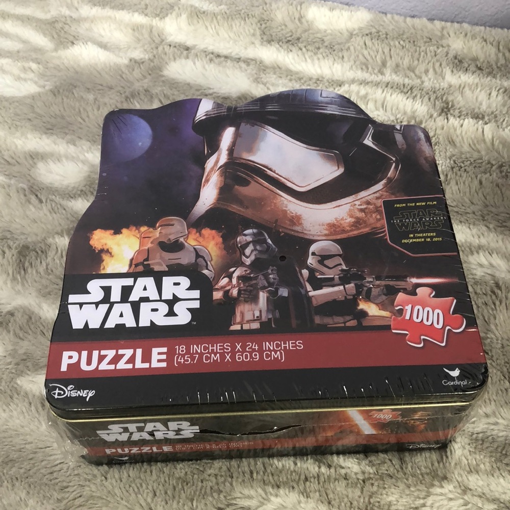 Star Wars tin 1000 piece puzzle new in box